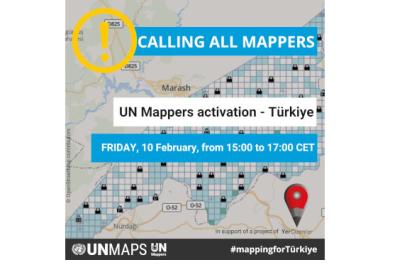 UN Mappers Activation - Turkey