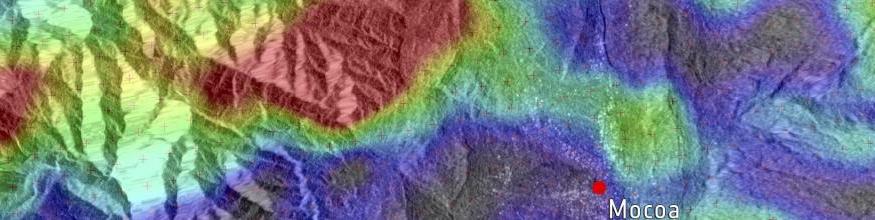 Sentinel-1 radar coverage from before and after the 1 April 2017 mudslide in Mocoa, Colombia. Triggered by heavy rain, the landslide caused greatest movement (red) on top of a mountain. It then pushed mud down across the city of Mocoa (green) and crossed the nearby river. The Sentinel-1-derived data product (from scans on 20 March and 1 April) has been overlaid onto a Sentinel-1 radar image. Image: Modified Copernicus Sentinel data (2017), processed by I. Parcharidis, Harokopio University of Athens. Sentinel-1 radar coverage from before and after the 1 April 2017 mudslide in Mocoa, Colombia. Triggered by heavy rain, the landslide caused greatest movement (red) on top of a mountain. It then pushed mud down across the city of Mocoa (green) and crossed the nearby river. The Sentinel-1-derived data product (from scans on 20 March and 1 April) has been overlaid onto a Sentinel-1 radar image. Image: Modified Copernicus Sentinel data (2017), processed by I. Parcharidis, Harokopio University of Athens.