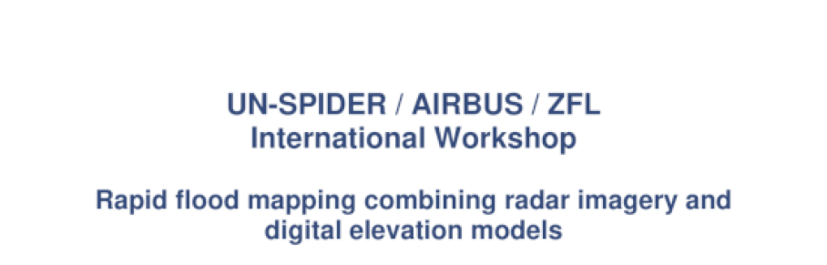 UN-SPIDER/ZFL/Airbus Workshop
